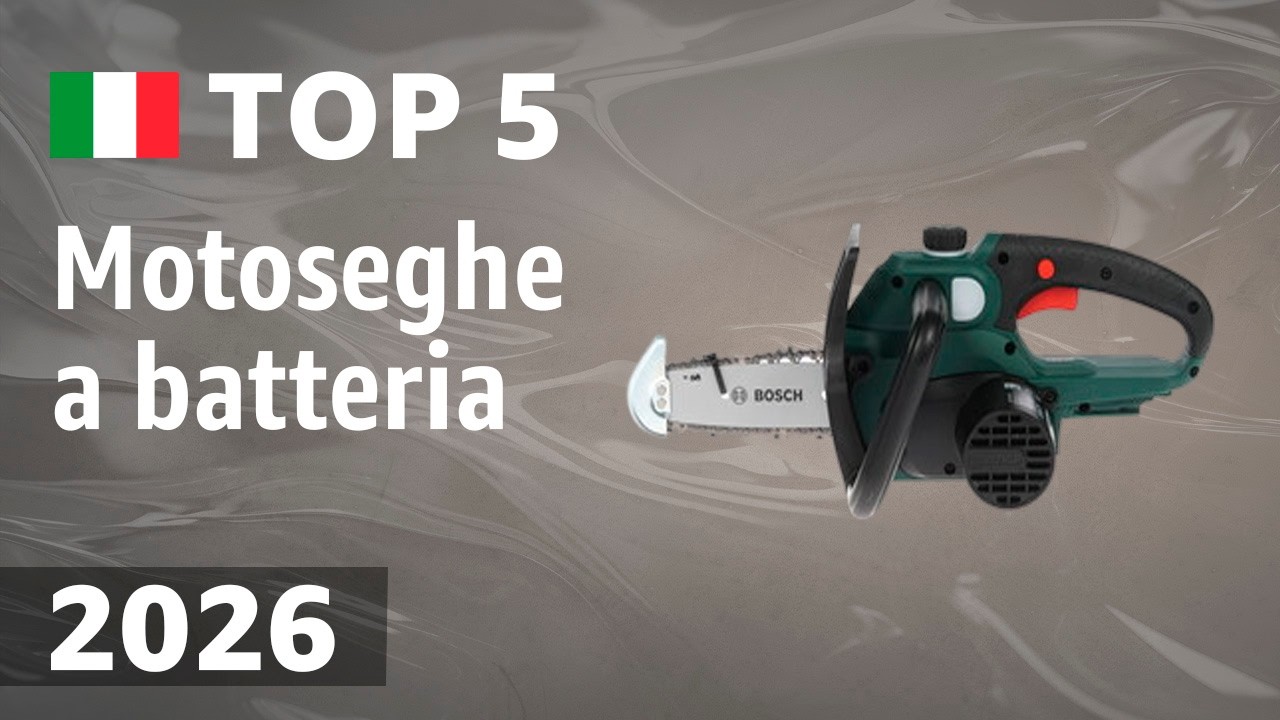 TOP—5. Migliori motoseghe a batteria 2026