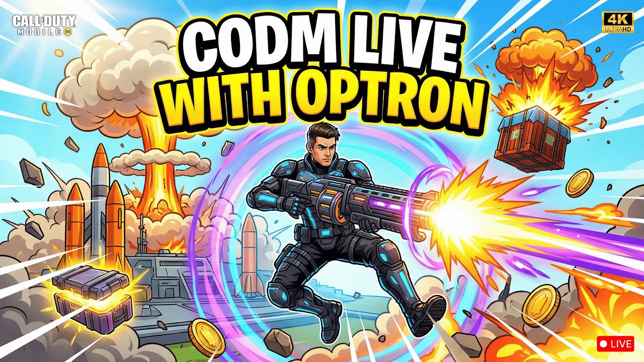 Sweaty Lobbies & Intense Fights | COD Mobile BATTLE ROYALE Live | 4K ULTRAHD