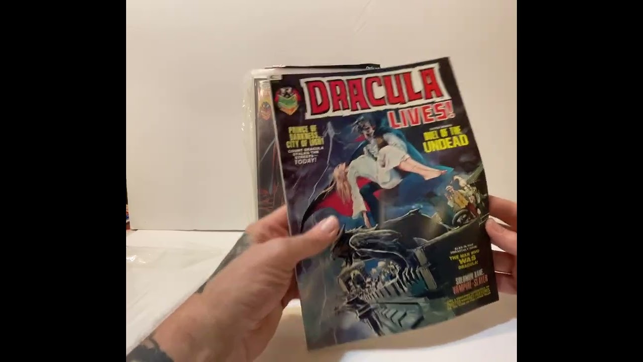 Small 70&rsquo;s Horror Magazine Collection Purchase - Dracula! Morbius! Lilith! Oh My!