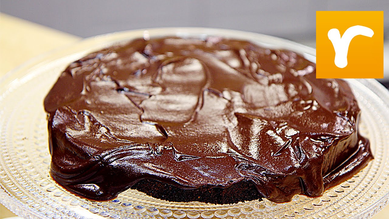 Fransk kladdkaka med krämig glasyr på Birgitta Rasmussons vis - TV4