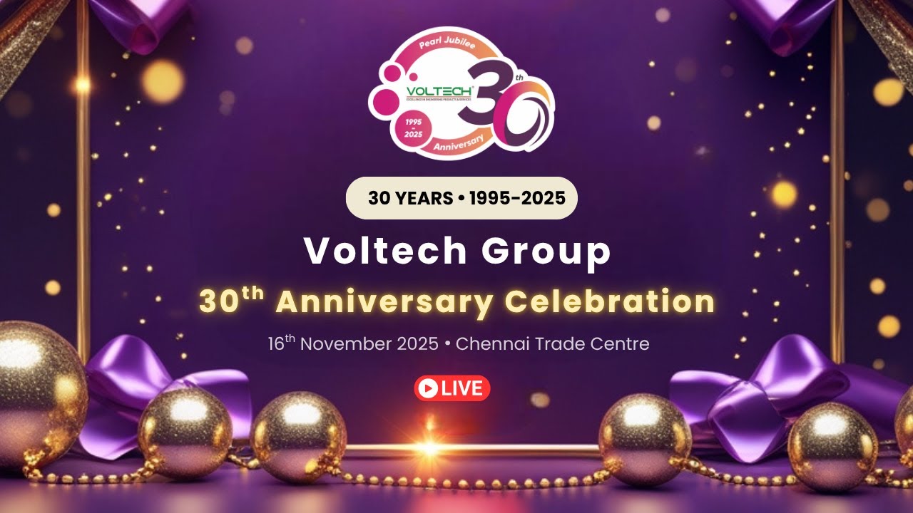 Voltech Group 30th Anniversary | Celebrating 30 Years of Excellence & Innovation