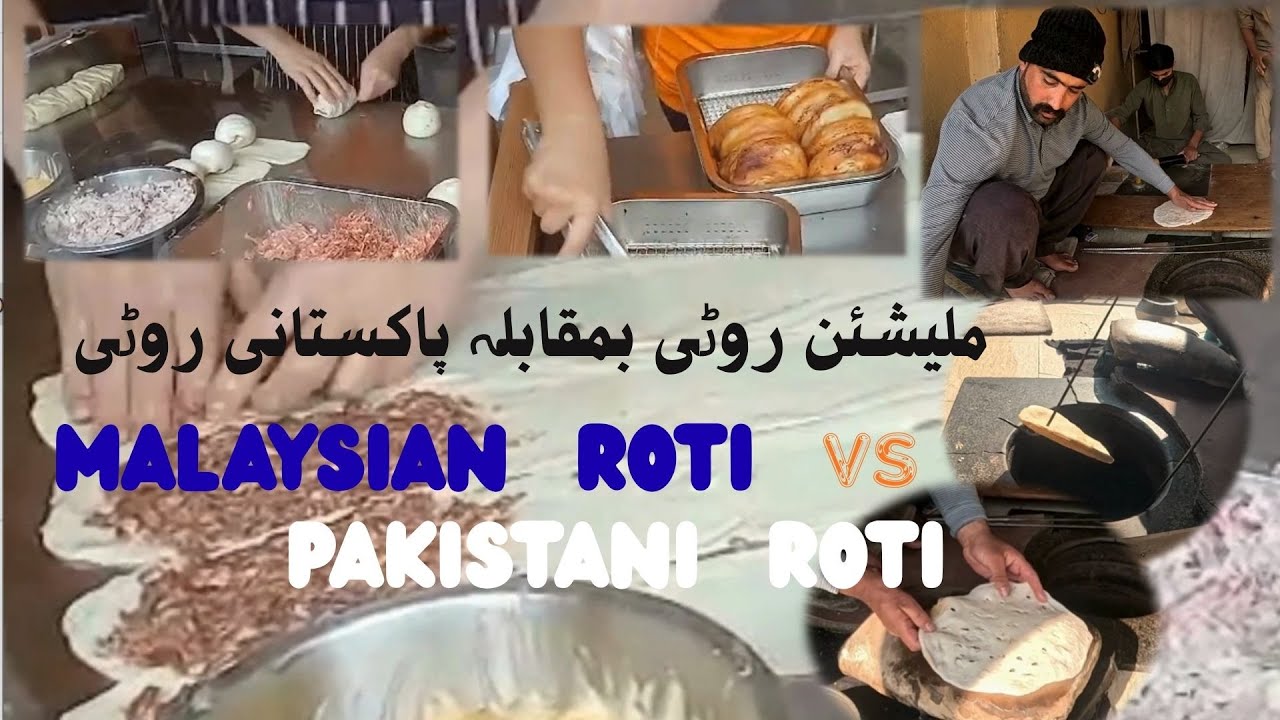 Roti Battle | Malaysian Roti vs Pakistani Roti