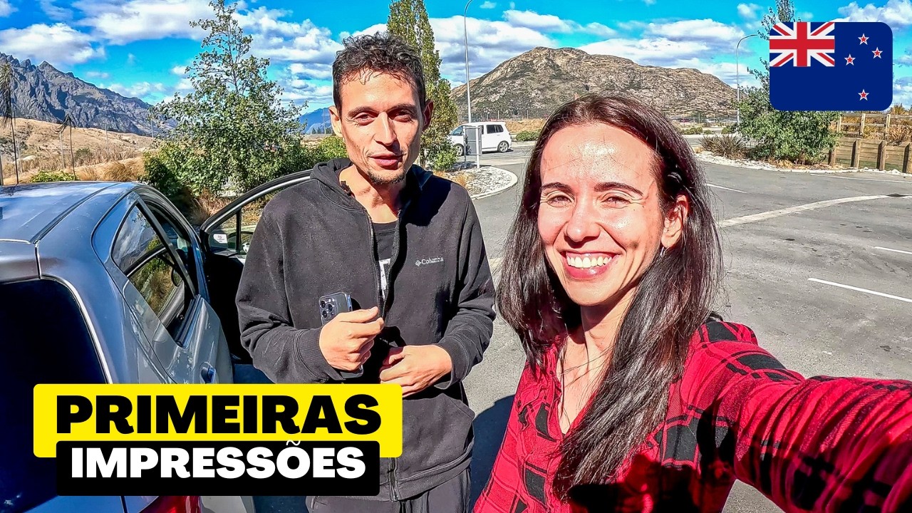 NOSSA VIAGEM NA NOVA ZELÂNDIA COMEÇOU ASSIM 🇳🇿