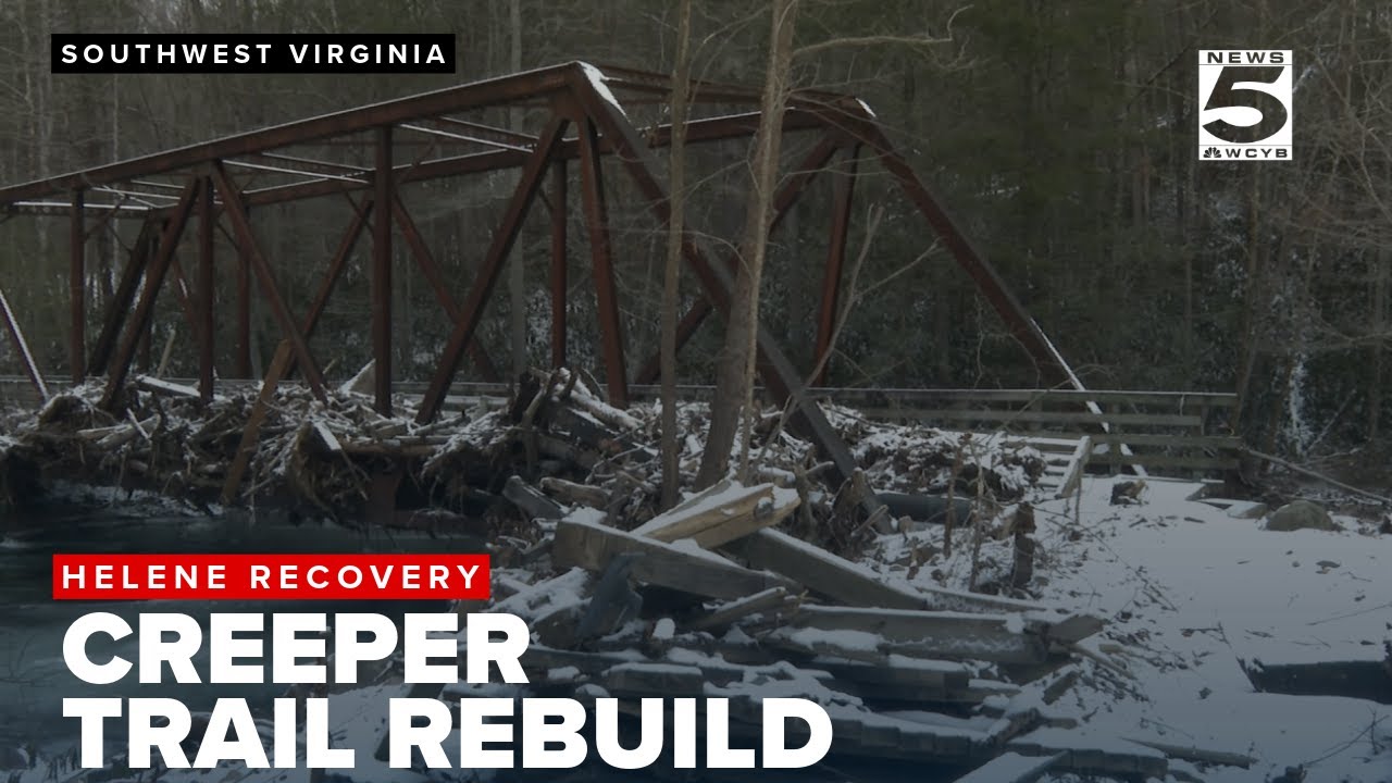 Forest Service receives $660 million for Virginia Creeper Trail rebuild; requests input
