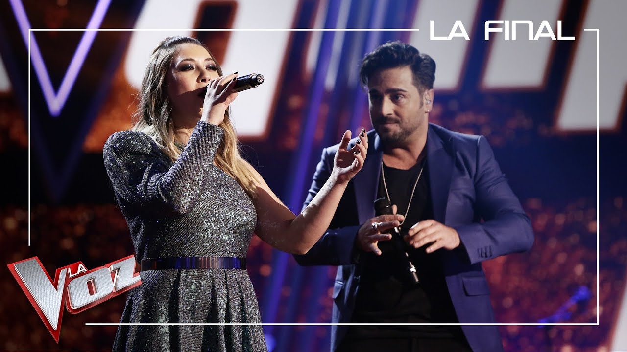 David Bustamante y María Espinosa cantan 'Héroes' | La Final | La Voz Antena 3 2019