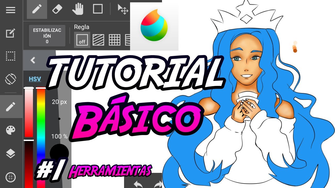 TUTORIAL Como usar MediBang Paint en Android #1