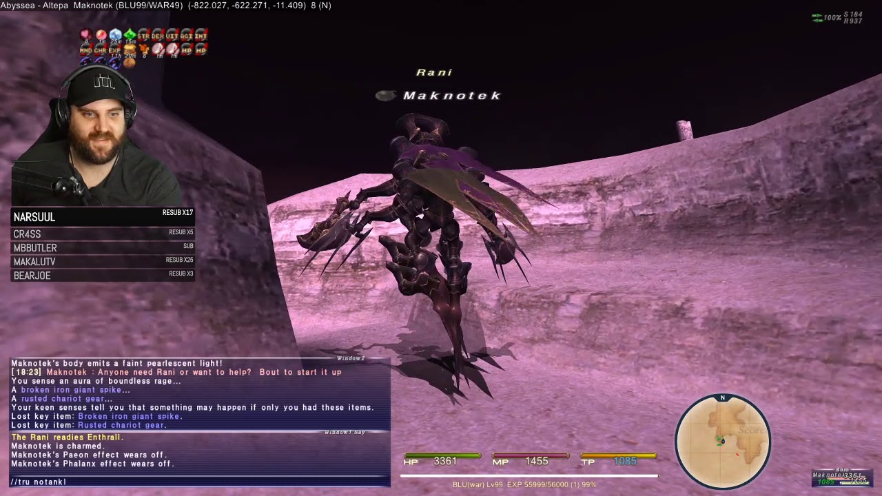FFXI - Solo Rani cheese strat (w/ Trusts)