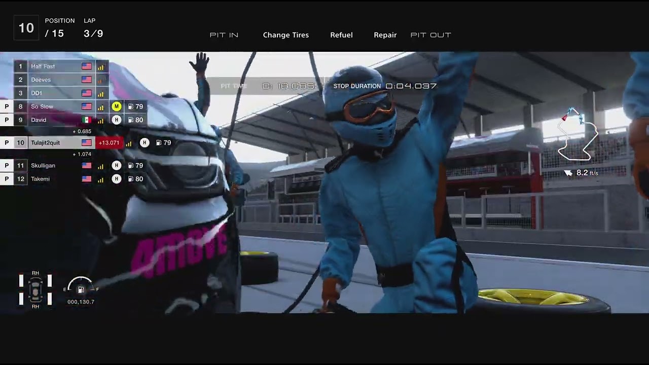 Just keep racing 🐟