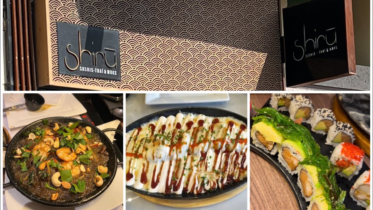 Ou manger les meilleurs sushis gratinées à casablanca Restaurant Shiru فين ناكل أحسن سوشي فرماج كازا