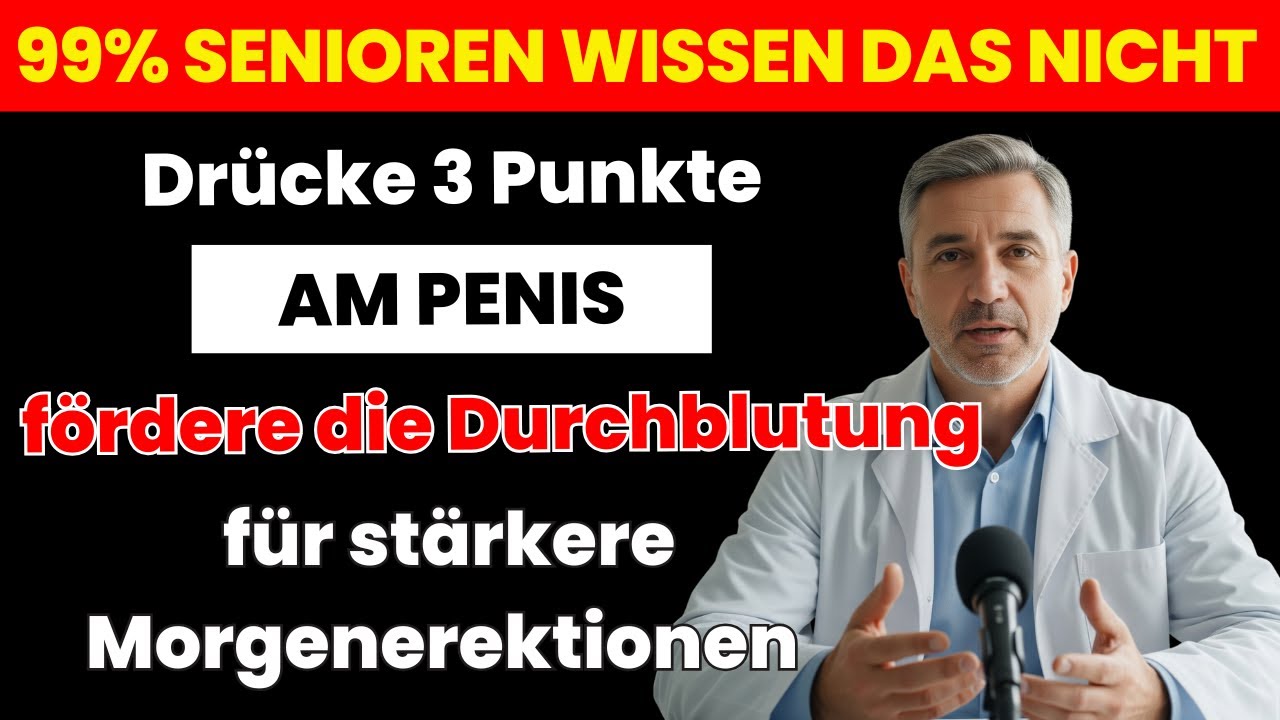Über 60? Erwecken Sie Morgenerektionen mit diesen 3 Punkten wieder zum Leben| senioren gesundheit