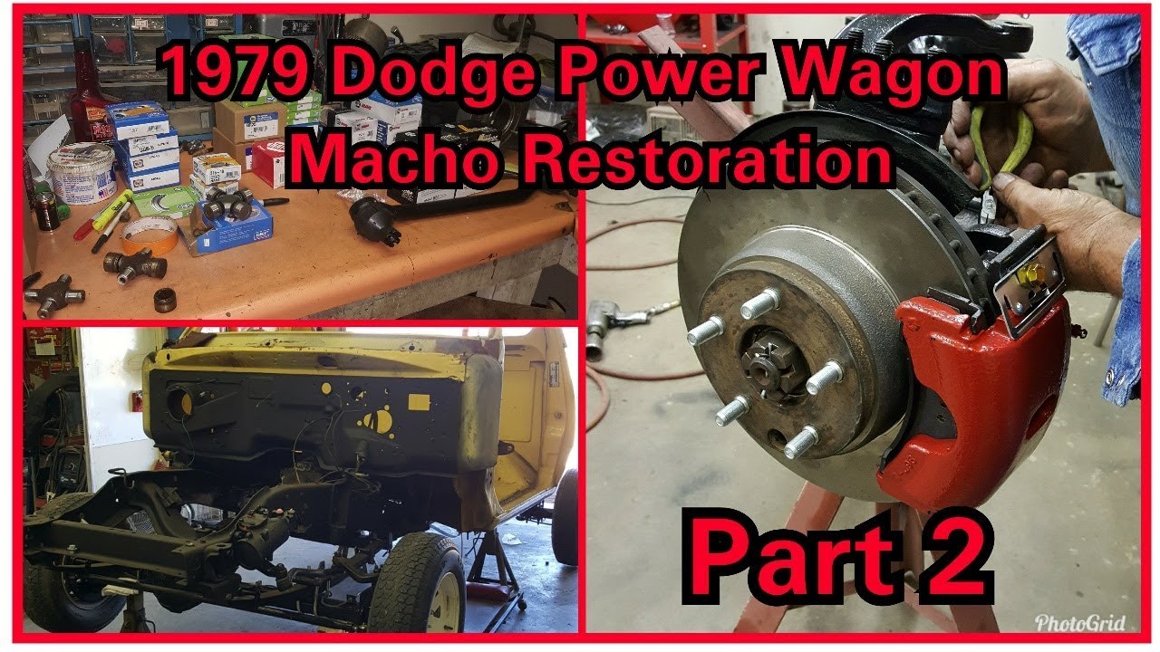 1979 Dodge Power Wagon Macho Restoration Part 2