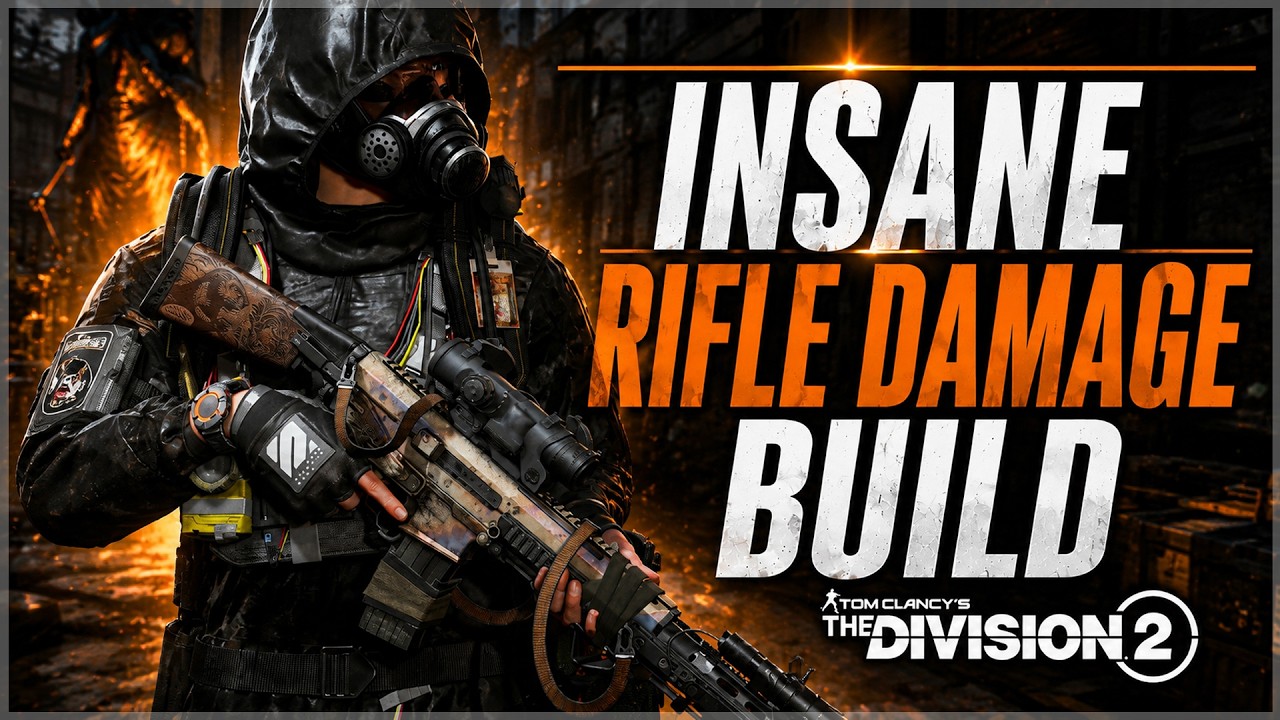 The Division 2 INSANE RIFLE DAMAGE Build that SHREDS ARMOR in Seconds!