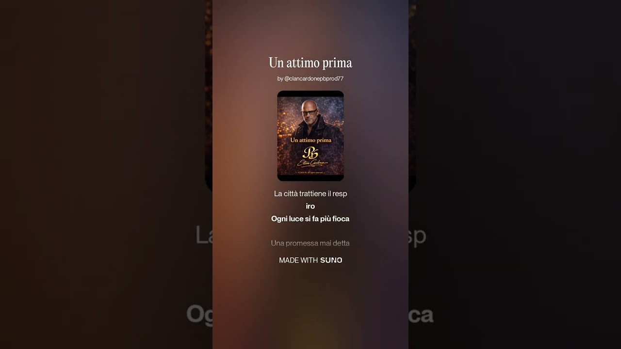 Un attimo prima