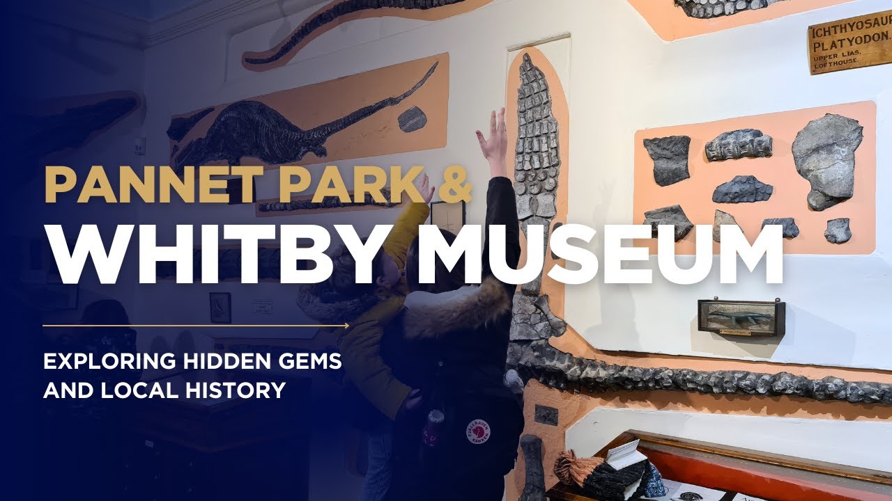 Dinosaurs & a Hidden Gem in Whitby? Discover Pannett Park & Whitby Museum! 🦕🌳