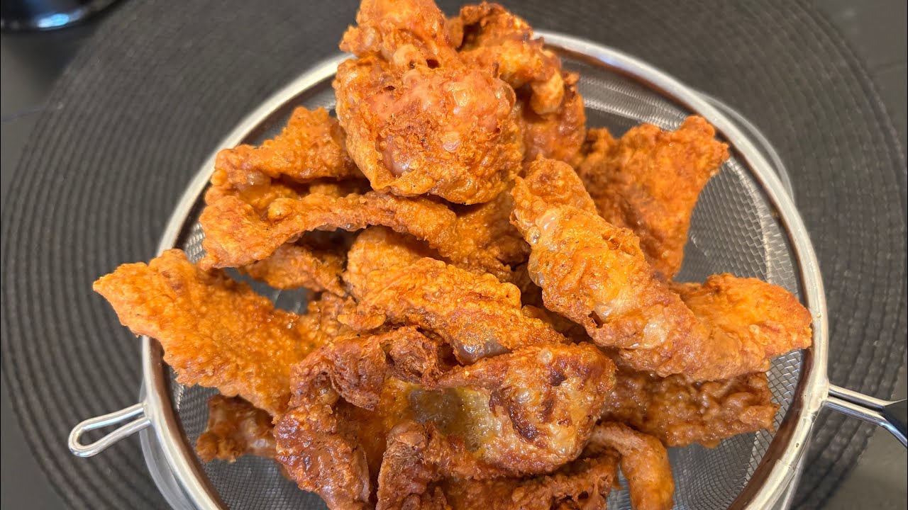 How To Fry Crispy Chicken Skin| 🍃Restaurant Style🍃