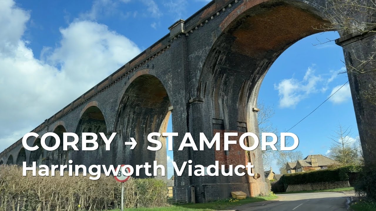Driving from Corby to Stamford | Scenic Countryside Drive via Gretton & Harringworth (4K)
