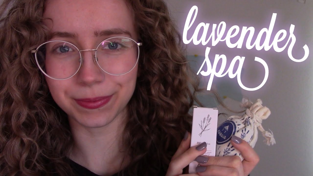 ASMR Pampering at the Lavender Spa 🪻🫧 whispered role-play (relaxing personal attention)