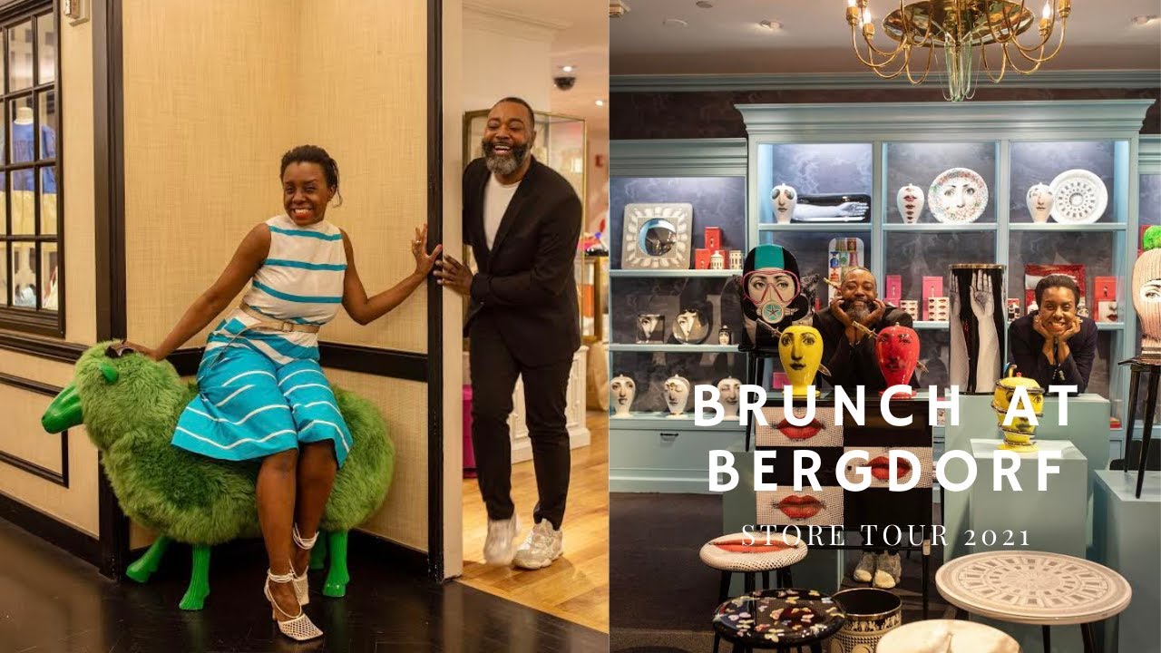 Brunch at Bergdorf in NYC