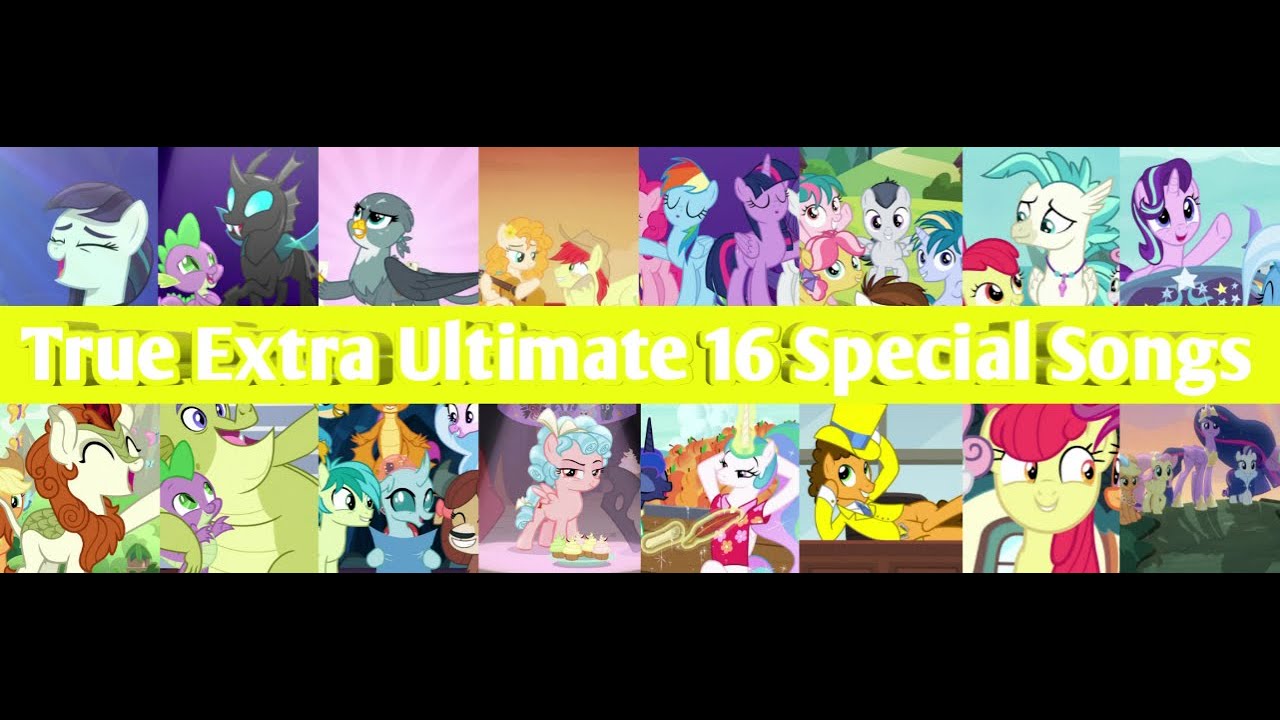 My Little Pony Friendship Is Magic : True Extra Ultimate 16 Special Songs