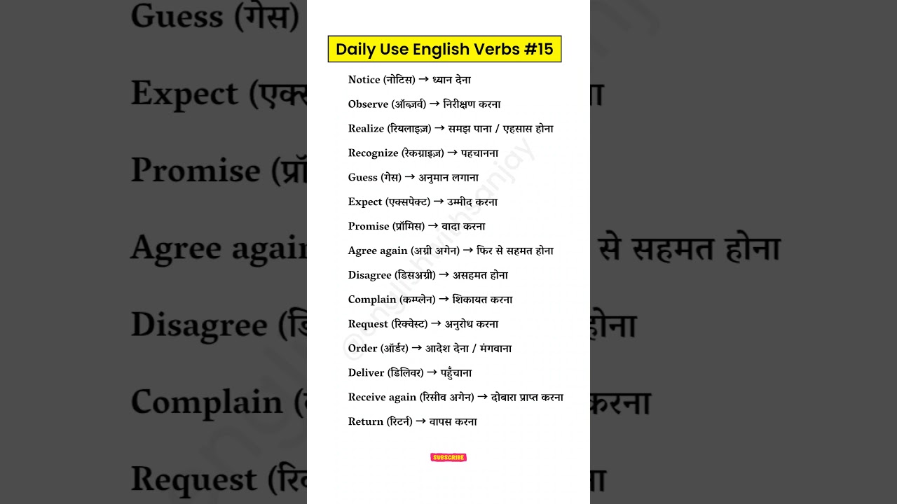 Daily Use English Vocabulary #15 | mostly used vocabs| English Speaking Practice 