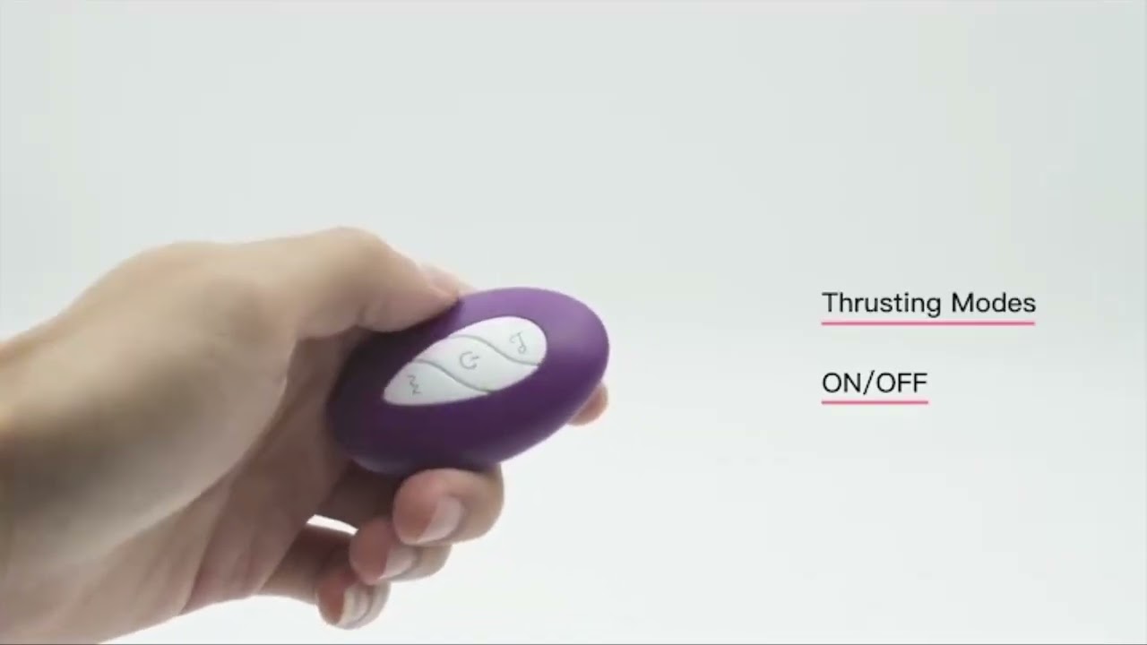 Tracy's Dog Lucky 7 Thrusting and Vibrating Remote Controlled Prostate or G Spot Massager in Black