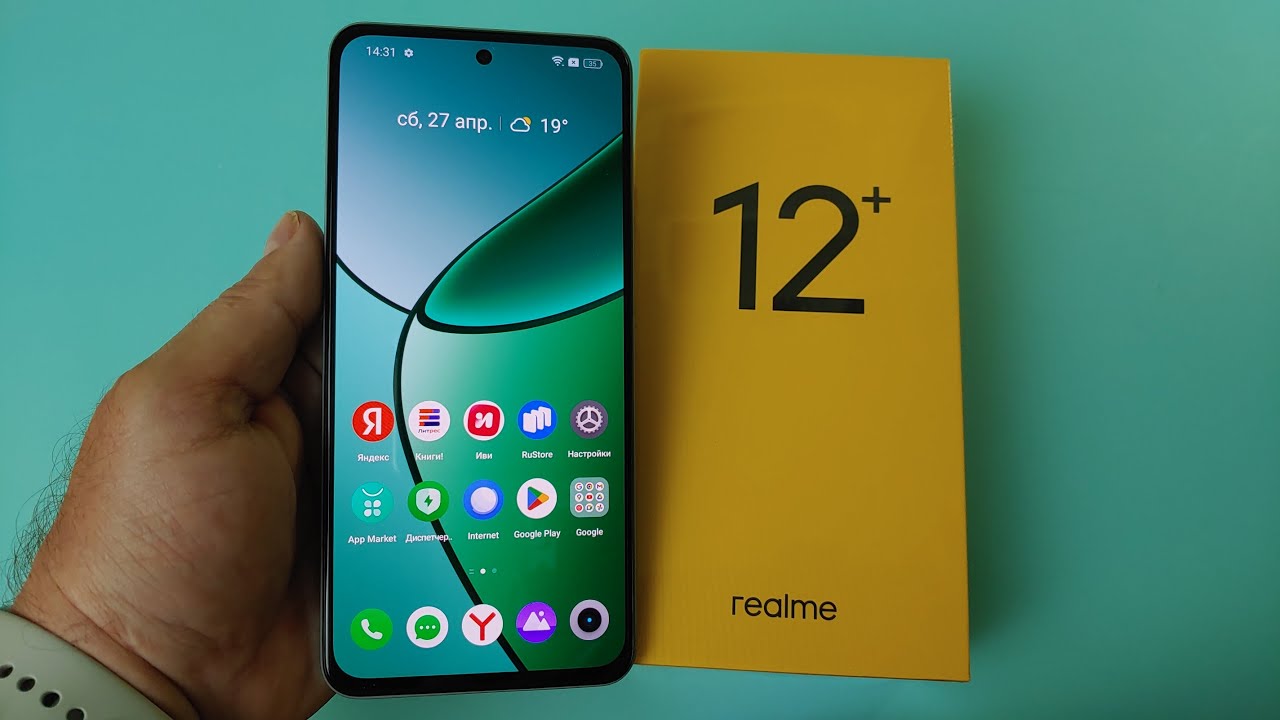 realme 12+ 5G  Распаковка / Настройка / Первое Знакомство