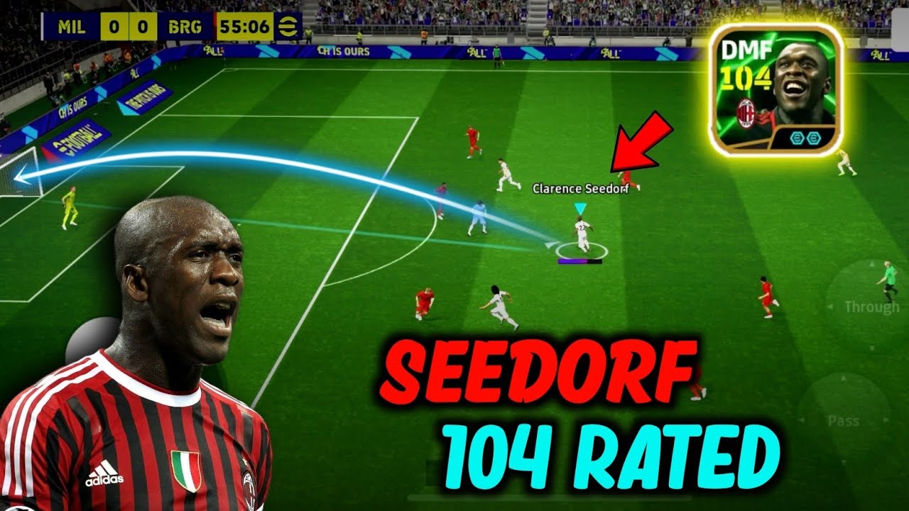 Review - New Epic 104 Rated Clearance Seedorf Review & Gameplay in eFootball 2025 | PES Ground