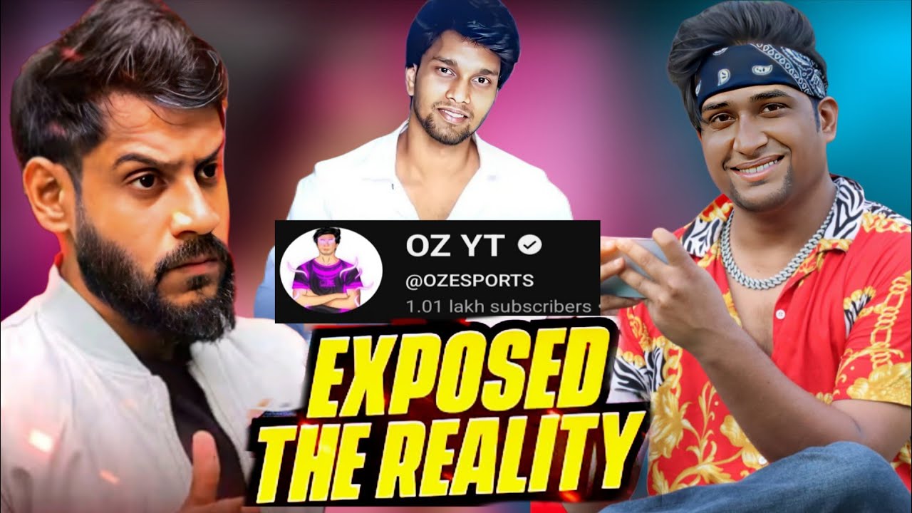 THE EXPOSED OZ YT | @OZESPORTS | ROHIT KDP LIVE  | NOOB 🤣