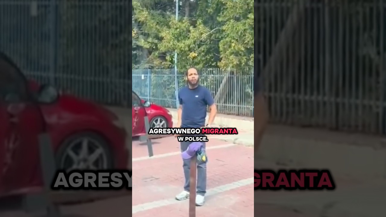 Kolejny agresywny migrant w Polsce 😡😡😡