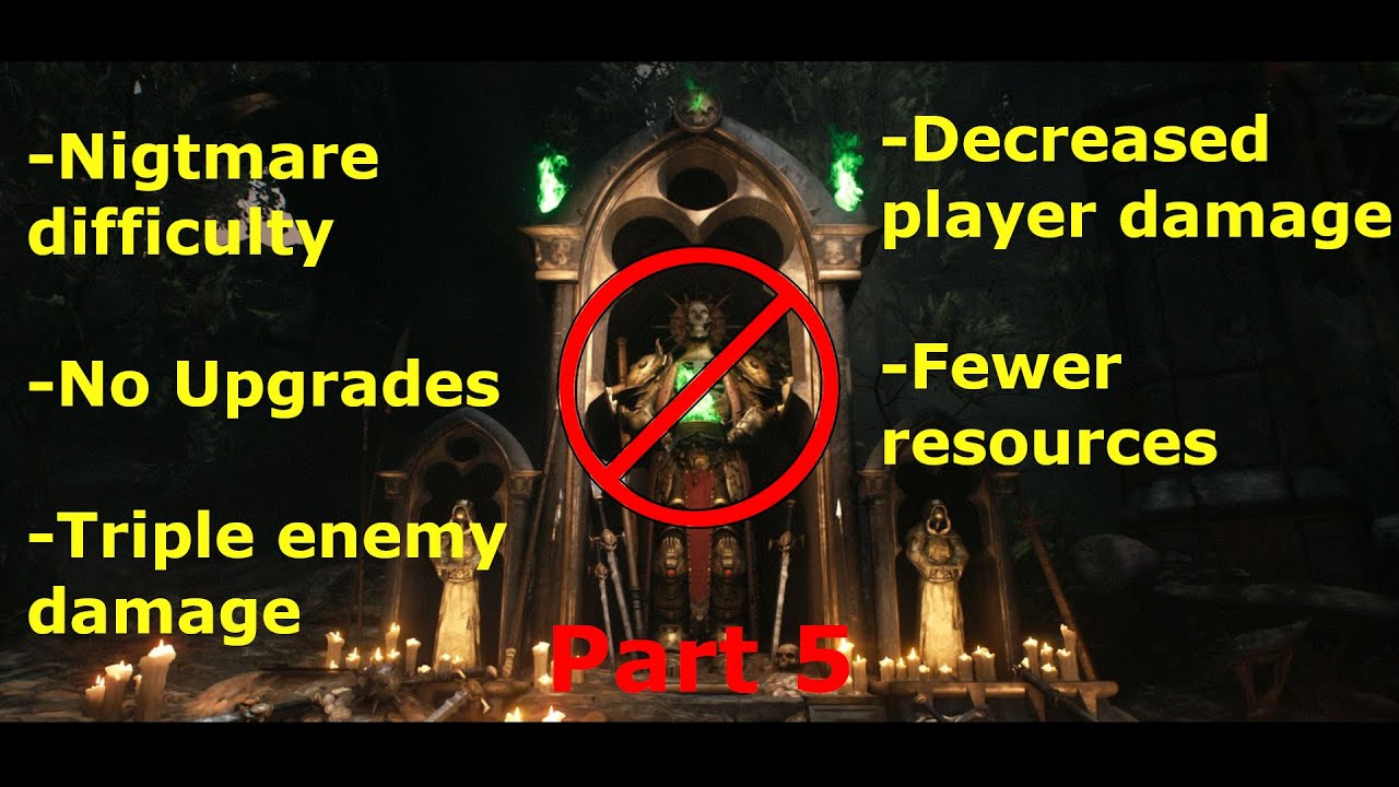 Doom DA custom Nightmare challenge - No upgrades pt.5