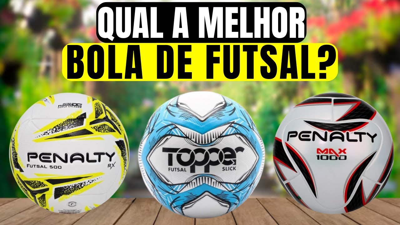 As 5 Melhores Bolas de Futsal Custo-benefício em 2025