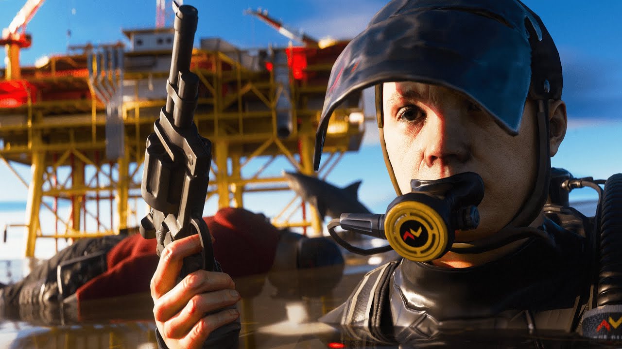 Rust - SOLO PLAYER TAKES OVER OIL RIG