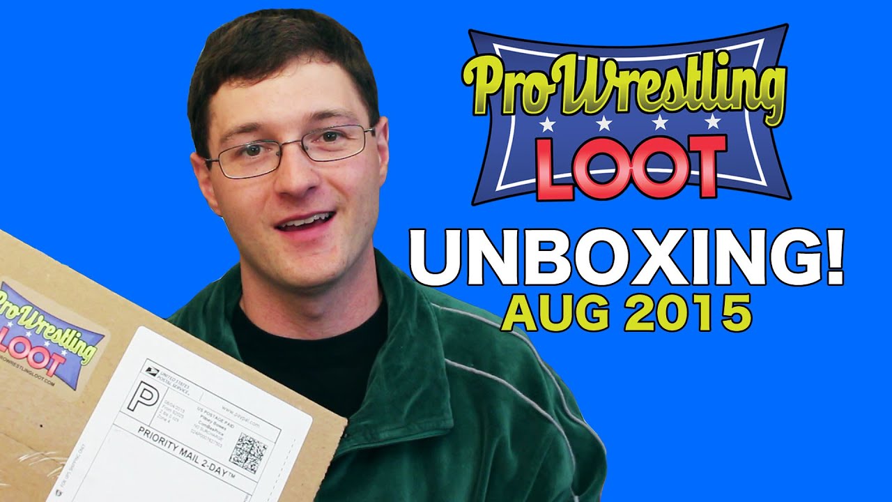 Pro Wrestling Loot Unboxing (August 2015) | Wrestling With Wregret
