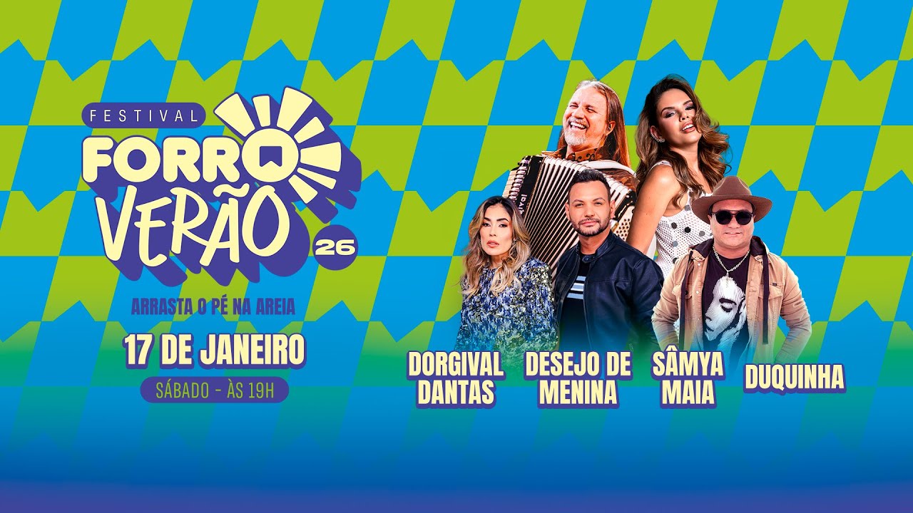 FESTIVAL FORRÓ VERÃO -17-01-2026 - JOÃO PESSOA PB