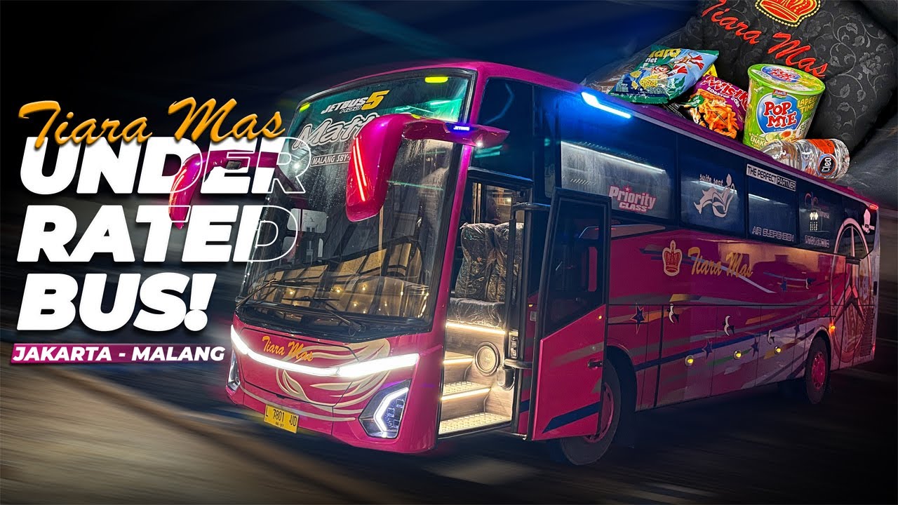 JANGAN ANGGAP REMEH BUS INI‼️🤩 | Jakarta - Malang Bersama Po. Tiara Mas