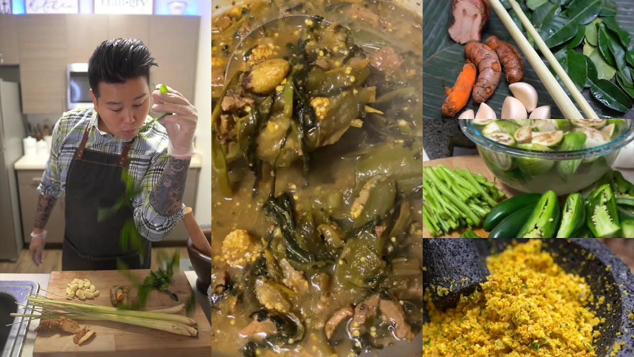 How to Make SOMLAW MACHU KROEUNG | Cambodian Food Heaven Khmer Dish #cambodianfood #khmerfood #khmer