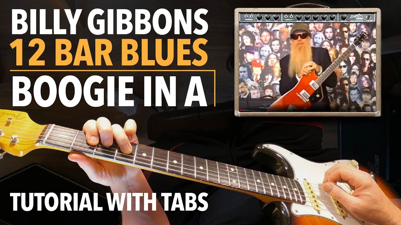 Урок игры на ритм-гитаре Билли Гиббонса с табулатурами — ZZ Top