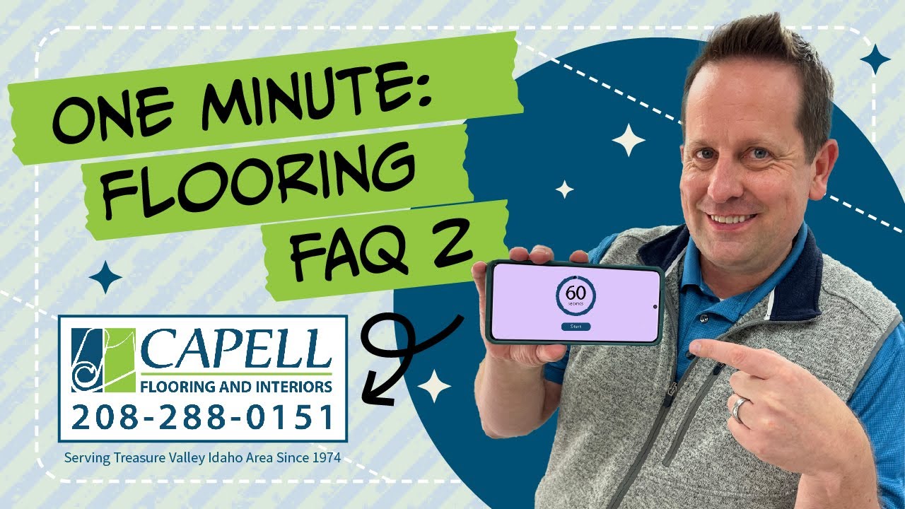 Flooring Minute with Capell Flooring - Episode 2 ⏱️What are the advantages of dark flooring?
