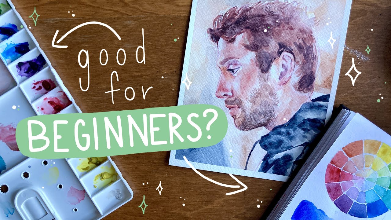 Are cheap watercolours worth it? | playing with reeves watercolors