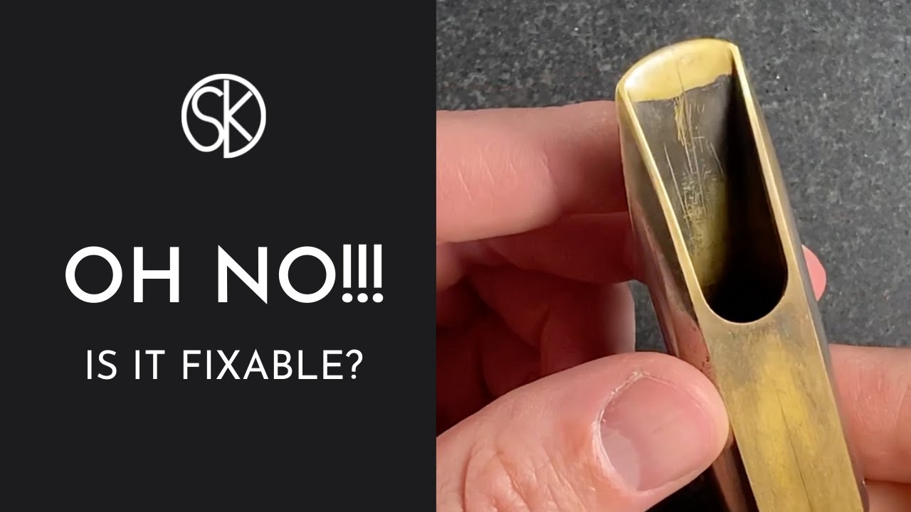 Saxophone Mouthpiece Refacing NYC Assessing an Otto Link STM