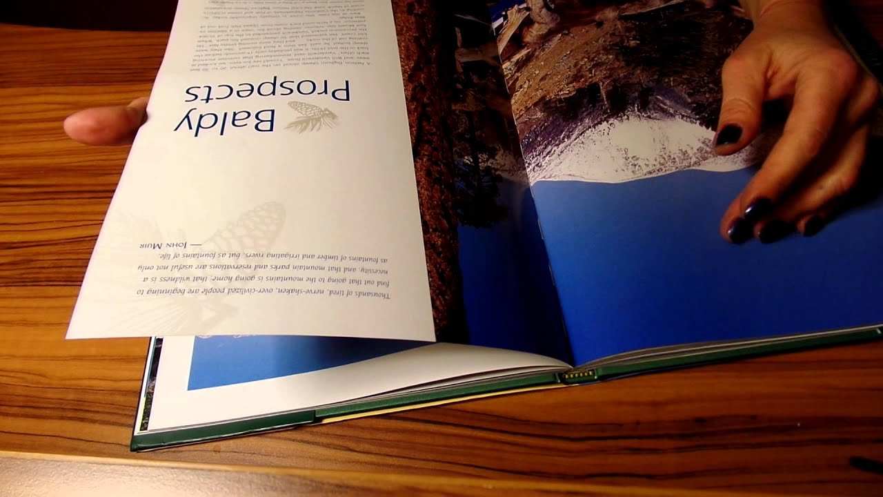 #47 ASMR Page turning So. Cal. mountain range book