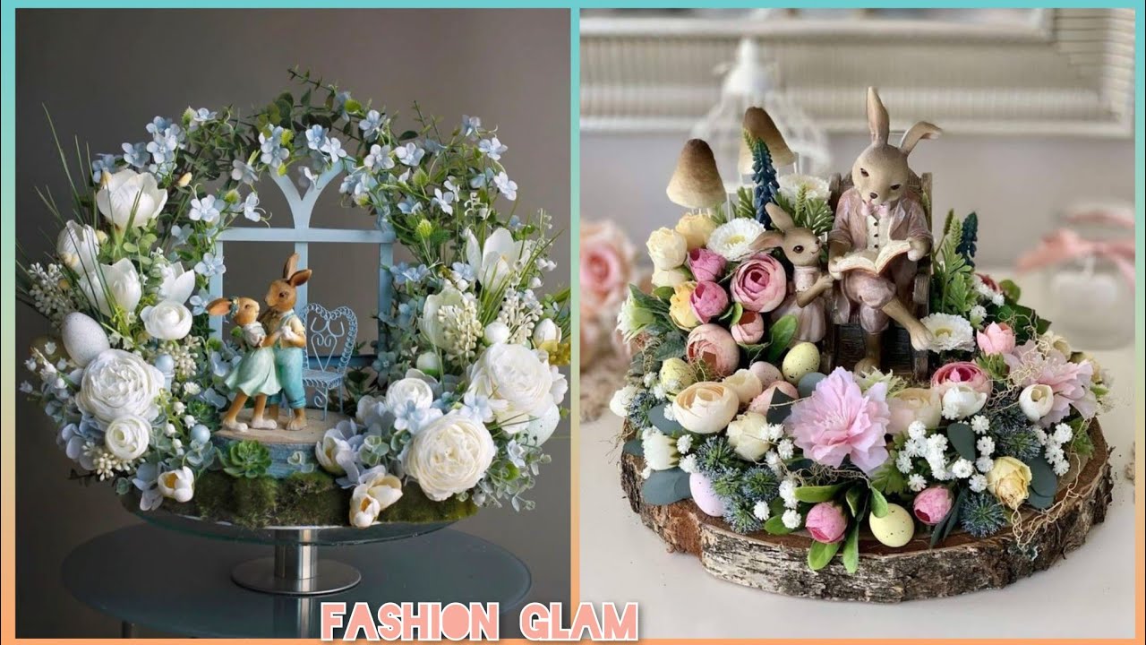 New Easter Table Decoration Ideas/Easter Centerpieces Arrangement 2024