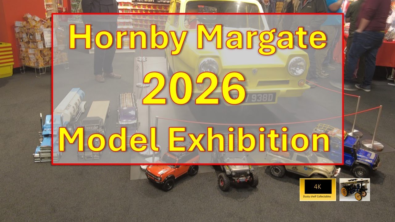 Выставка моделей 17 января 2026 года, Центр для посетителей Hornby Wonderworks, Маргейт.