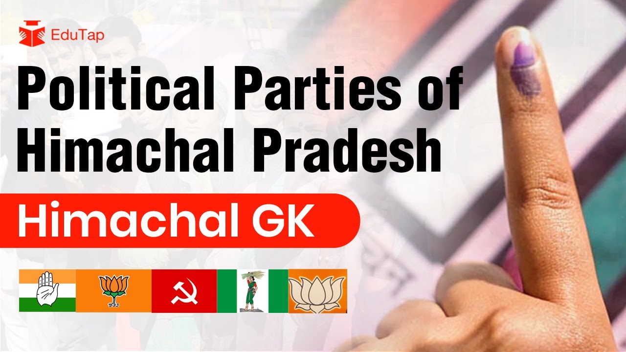 All About Political Parties of Himachal Pradesh | Free HP Polity Revision | Himachal GK | HPPSC