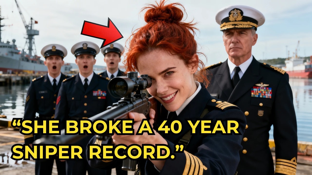“Can I Give It a Try?” — SEAL Commander Laughed at the Visitor… Then She Broke a 40-Year Record