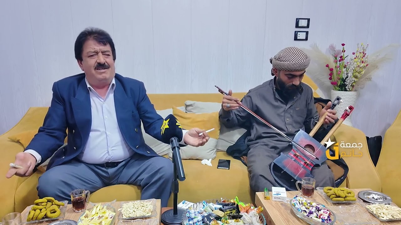 الفنان عماد المجلاوي مع ملك قوس الرباب حسين الحسين #جمعة_جانم #جانم #سرمدا