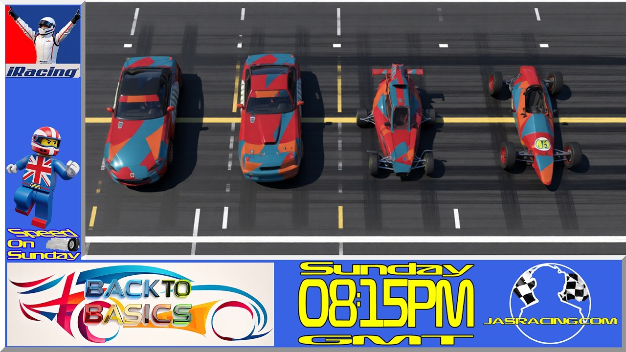 Just Average SimRacing presents Back to Basics on Speed on Sunday -  Episode 9 - Time to Drive!