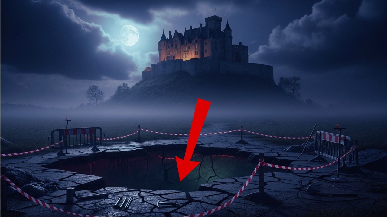 « Ce qui dort sous ce château français ? Les fouilles ont été interrompues sans explication ! »