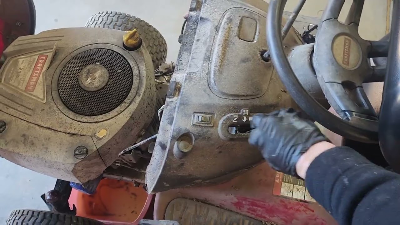 Craftsman YTS3000 Barn Find restoration