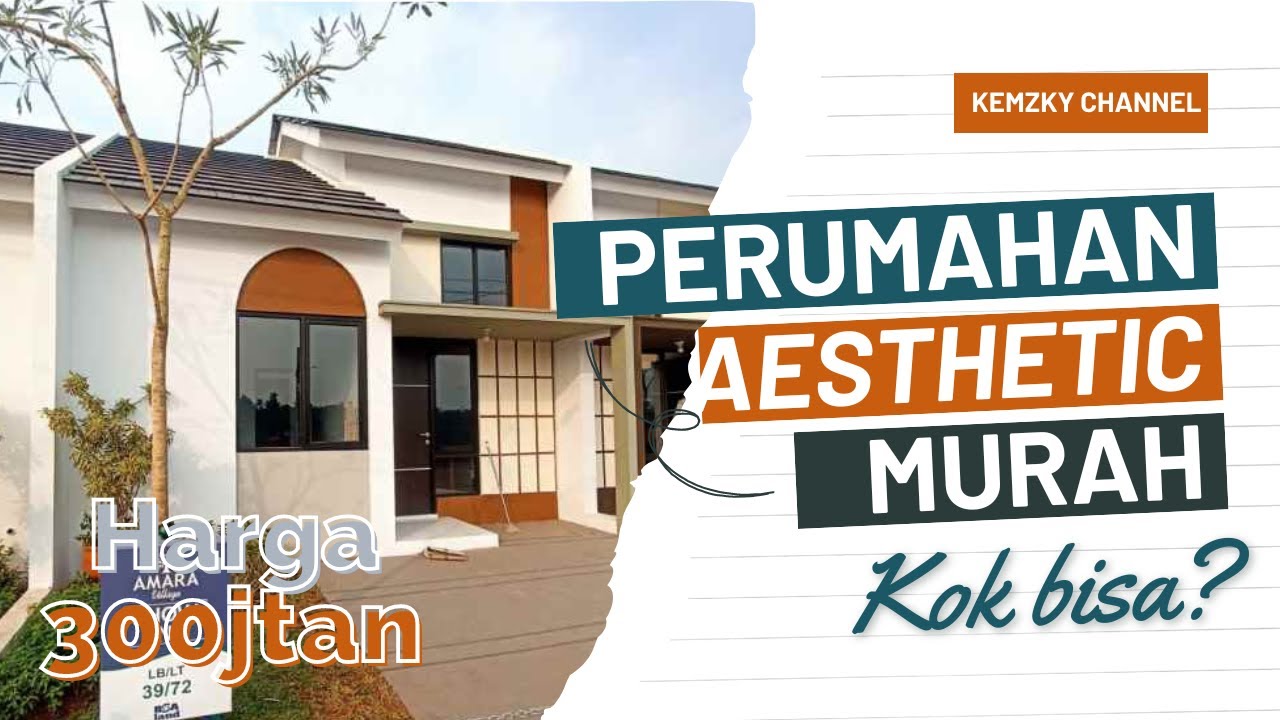 RUMAH MURAH DEKAT STASIUN | DEKAT BSD | DP BISA DICICIL 12x | AMARA VILLAGE